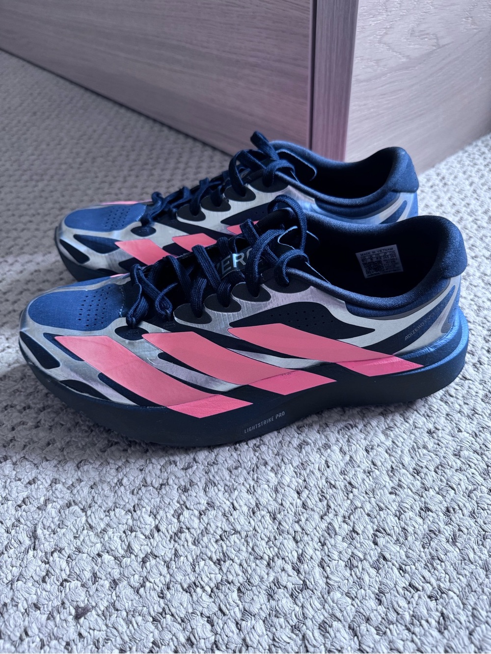 Adidas Adizero EVO SL EXO black/lucid orange - Men’s 8.5